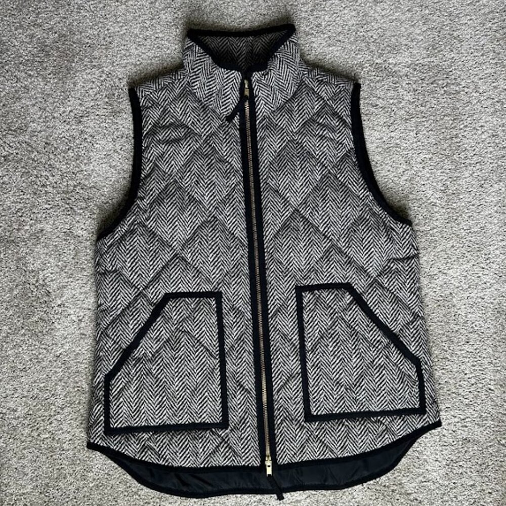 J. Crew Quilted Vest - Picture 2 of 10